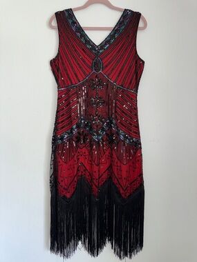 Flapper Dress Sequin Costume